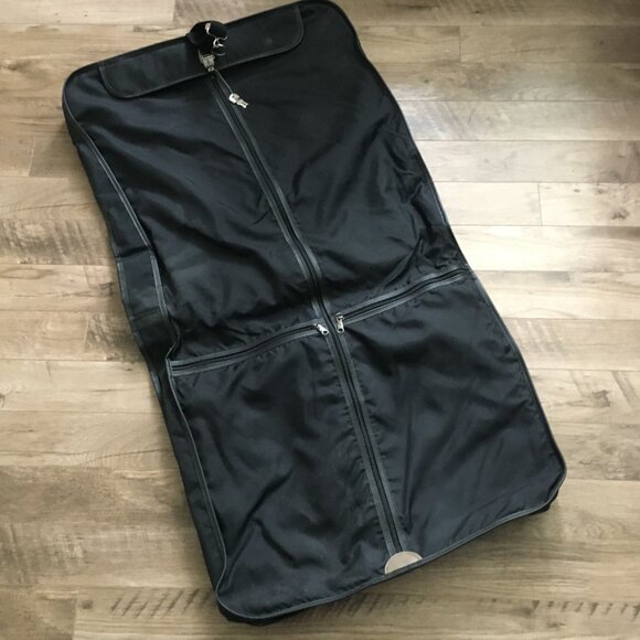 Vintage Samsonite Travel Garment Suitcase with Extra Garment Bag - Picture 6 of 15